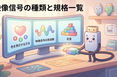 映像信号の種類と規格一覧｜HD-SDI・HDMI・DP・DVIの違いを解説