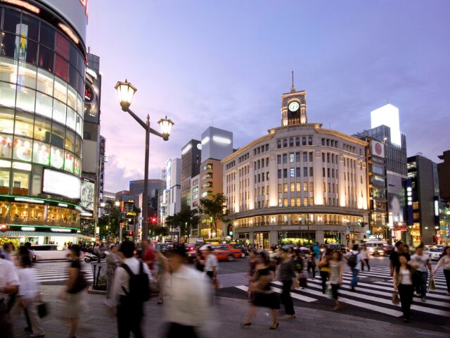 銀座の街